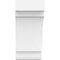 Ekena Millwork 5"W x 8"D x 12"H Standard Aspen Architectural Grade PVC Knee Brace BRCP05X08X12ASP - alternate 2